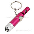 Promotion Plastic LED Keychain, OEM Orders are Welcome